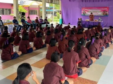 โครงการส่งเสริมคุณธรรมสายใยครอบครัวตำบลศรีภูมิ